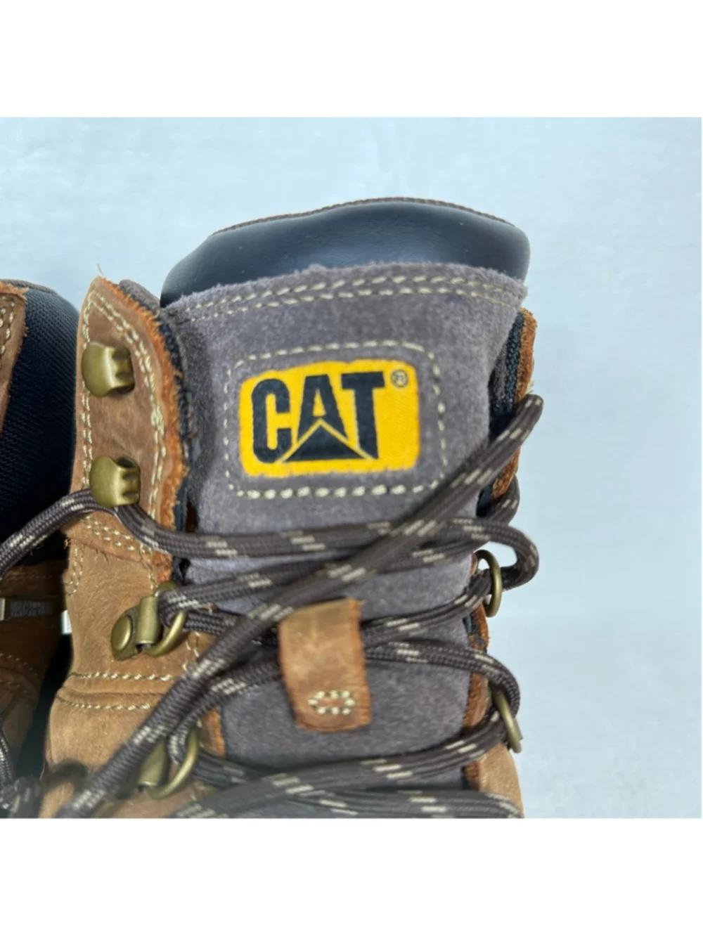 Men's Caterpillar Waterproof Slip Resistant Work Boots P74128 Steel Toe 11.5